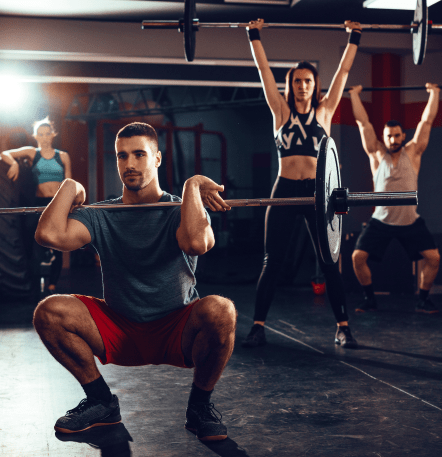 Temporary illustrative fitness photograph